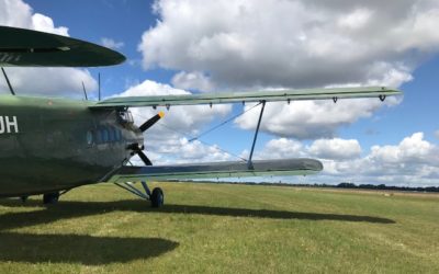 Erstflug der Saison 2020 in Perleberg