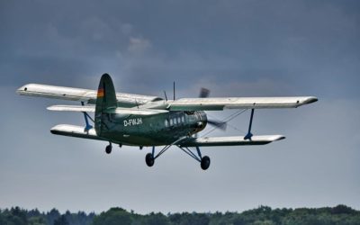 Antonov AN2 im Garten? Das etwas andere „Bett im Kornfeld“